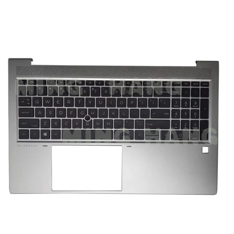 

l New M35816-001 For HP 850 G8 Palmrest W/Backlit US Keyboard Bezel Cover