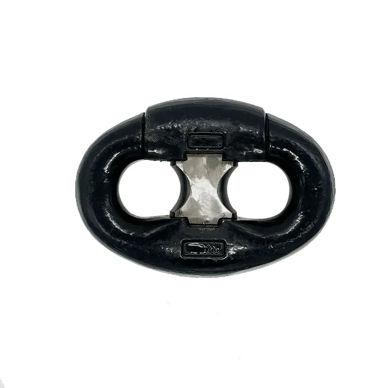 Type C Quick Connection Ring Lifting Chain Double Hole Connection Buckle High Strength Alloy Steel Bow Chain Shackle General