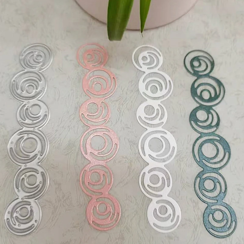 

New Curly Hair Die Scrapbook Paper Card DIY Embossing Craft Die Punching Cutting