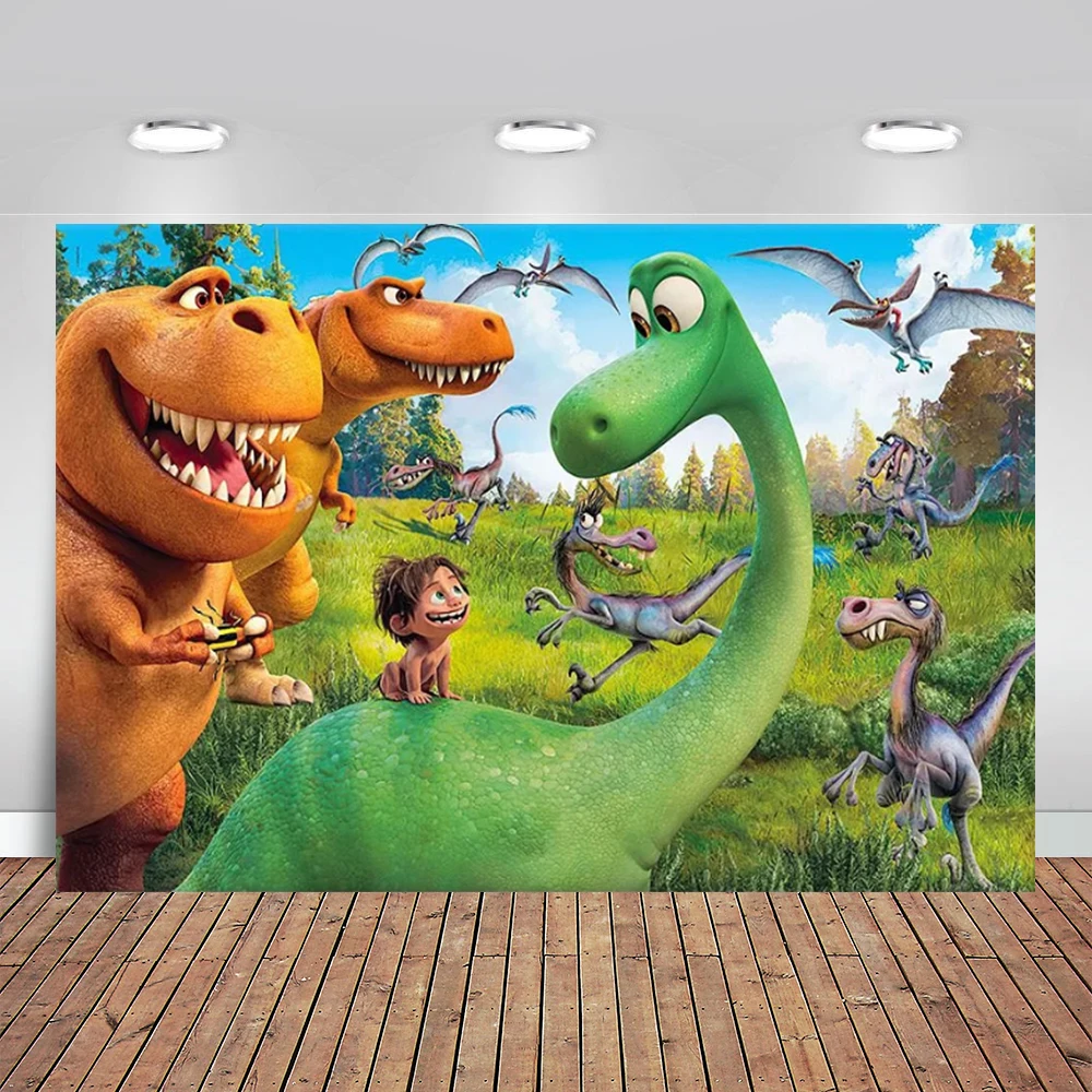 Jurassic Dinosaur Party Photography Backdrop 200x100cm Custom Birthday Party Backgrounds for Photo Studio Vinyl