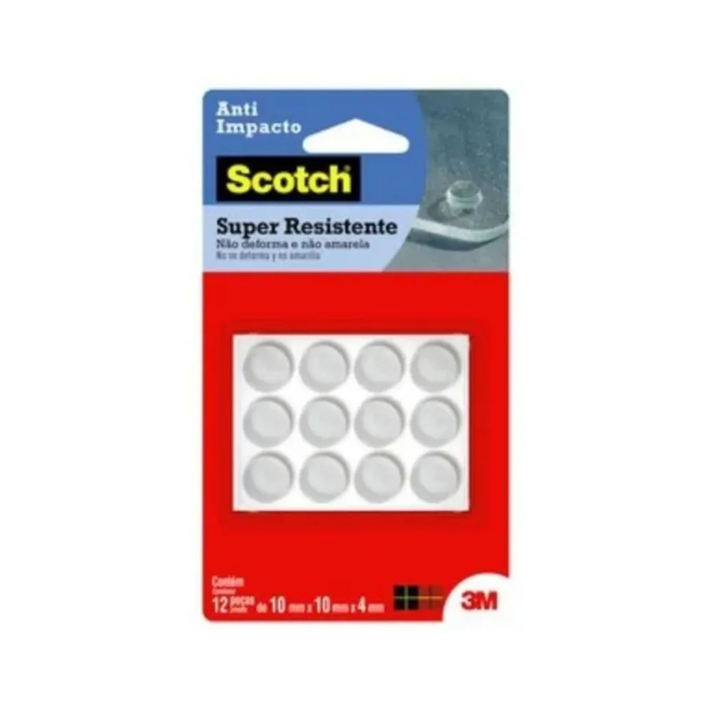 Anti-impact Protector 3m Round Scotch Medium-12 Units