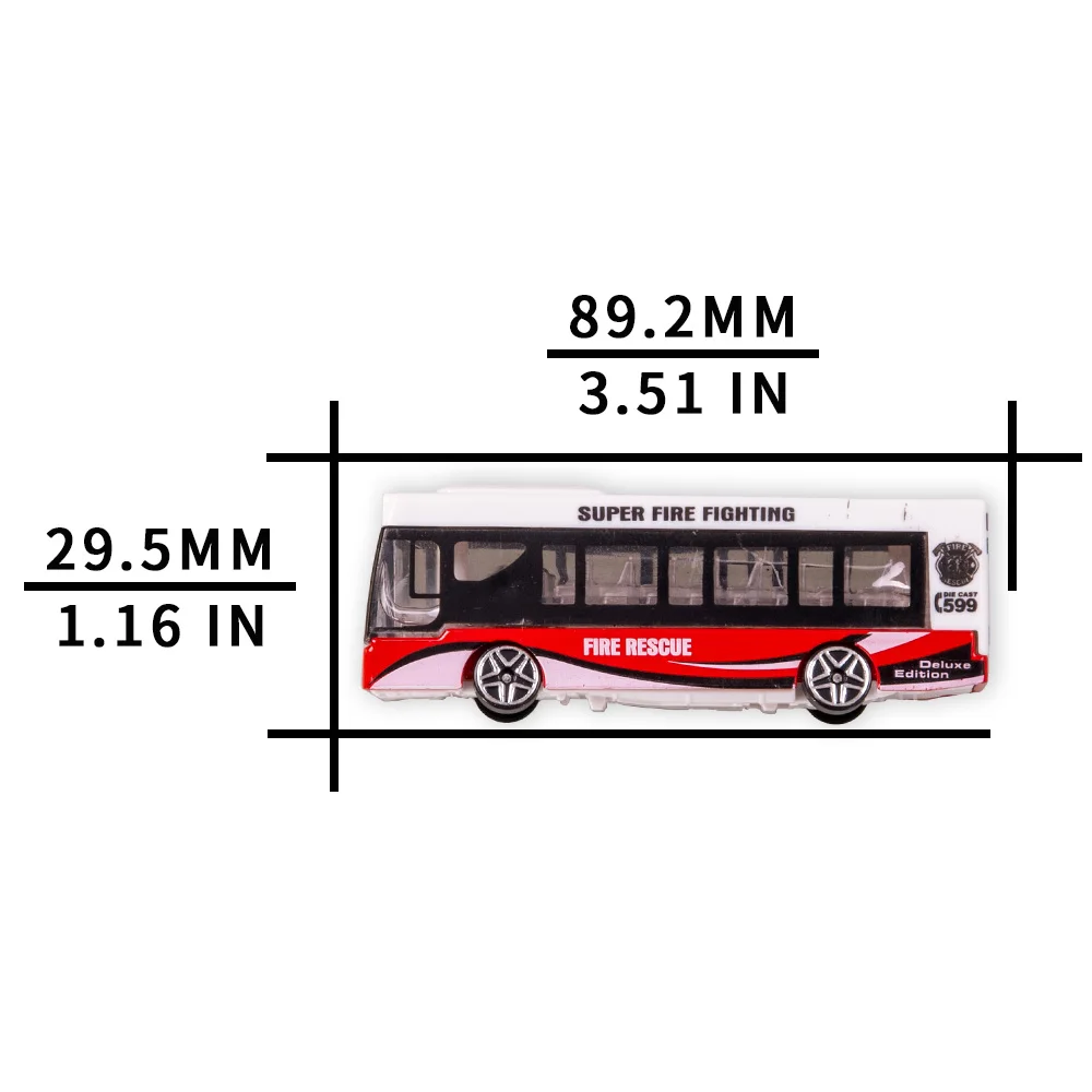 1/100 Scale Model Alloy Model Bus, Sand Table Model Material Display, Handmade DIY Scene Accessories, Railway  Landscape