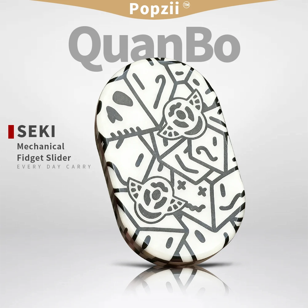 

Механический светящийся многоорбитальный слайдер Seki&LBW EDC для снятия стресса у взрослых, вращение влево-вправо на 360° ° Игрушка для снятия стресса