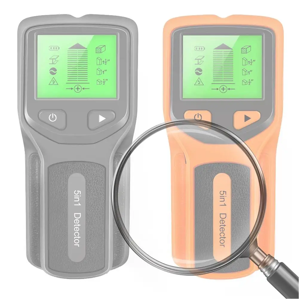 

Многофункциональный детектор скрытой проводки 5-в-1 с подсветкой: поиск стоек, центра, края, дерева, металла, проводки под напряжением