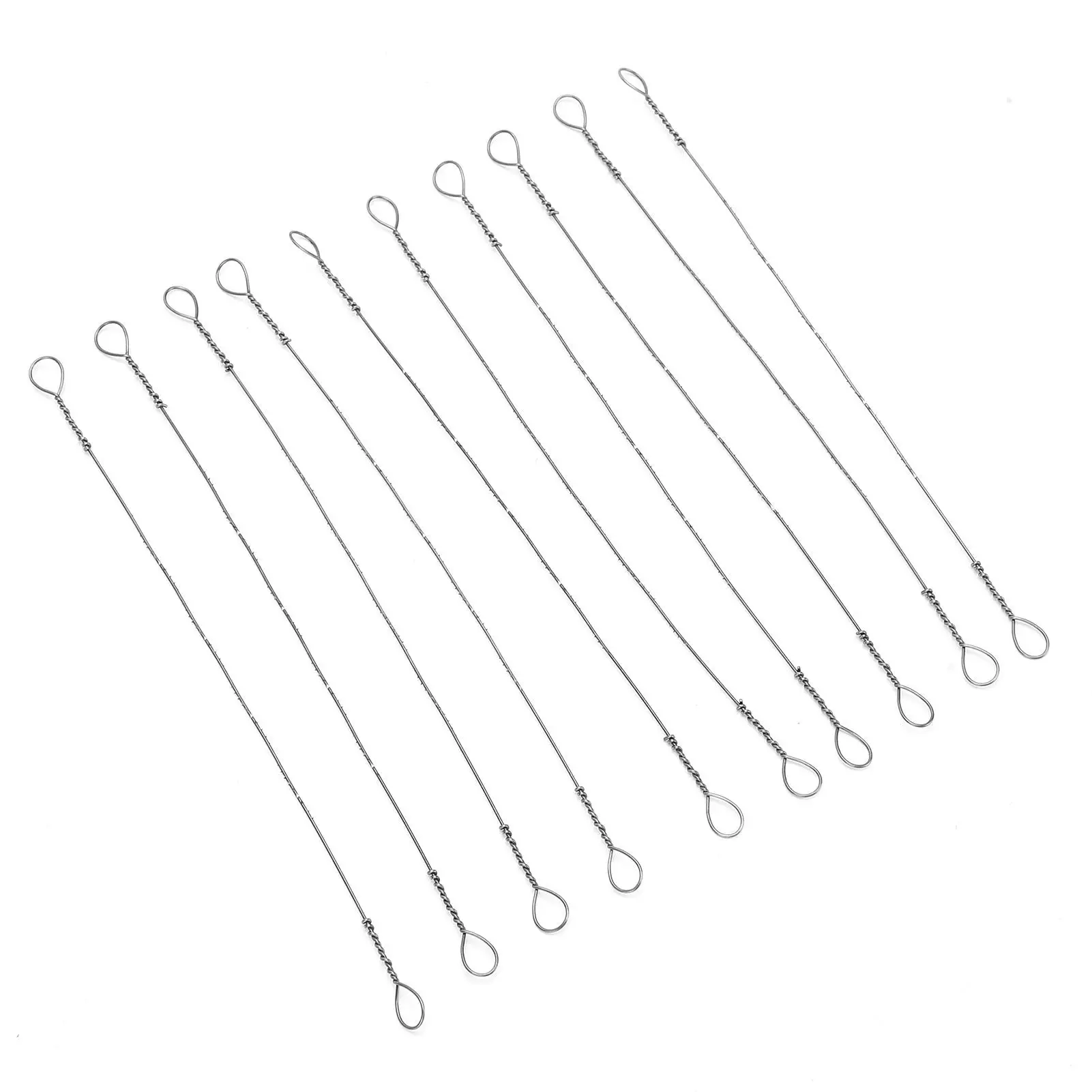 High Carbon Steel Mini Wire Saw Blades Set 150mm 10Pcs Cutting Tool for Woodwork DIY Projects