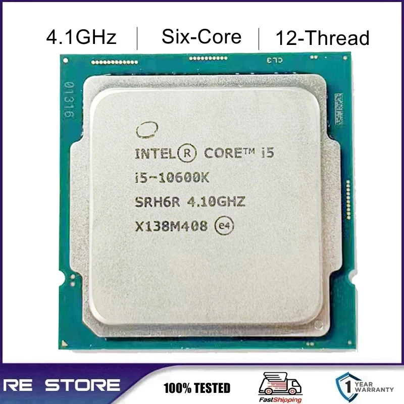 CPU Intel Core i5 10600F Amazon.com: Intel® Core™ i5-10600KF Desktop Processor 6
