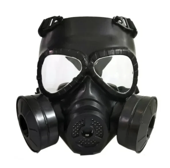 M04 Simulation Gas Mask Real Life Field Equipment No Gas Dual Fan Tactical Mask Model