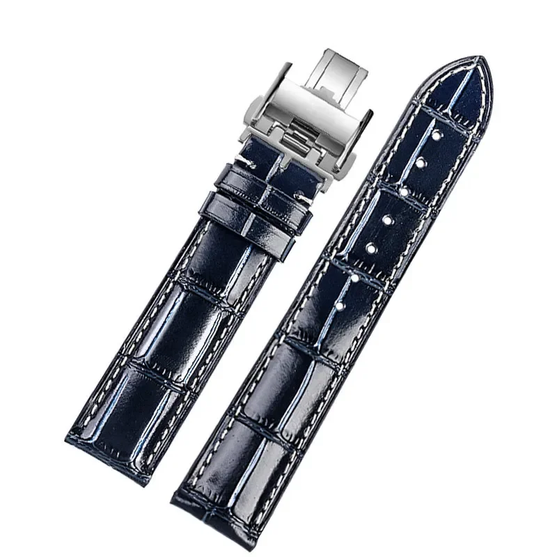 Cinturino per orologio in pelle di vitello per Longines Masters Collection Cinturino per orologio Bracciale in pelle di vacchetta 19mm 20mm 21mm 22mm Cinturino L3