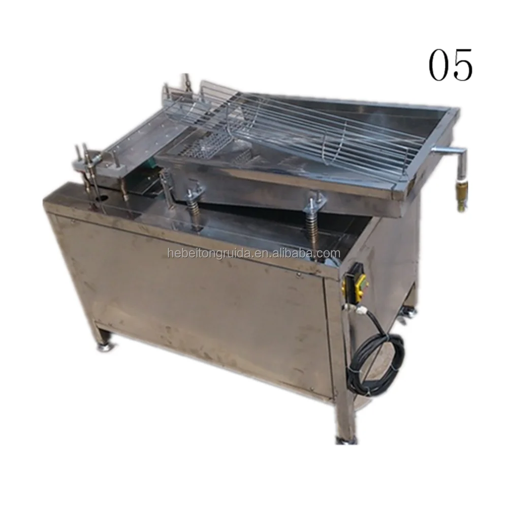 Food quail egg peeling machine, quail egg boiling and peeling machinery for sale