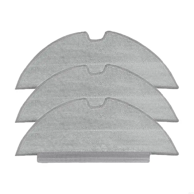 J6PE 3x Sweeping Brush Mop Pads Microfiber Rags For Robovac L35 Vacuum Cleaner