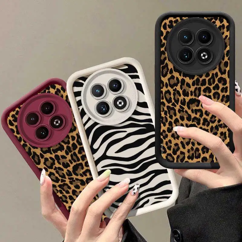 Realme12 Leopard Elegance Sky Eye Ladder Phone Case For Realme 11 10 9i 9Pro 9i 9ProPlus 9 8i 8 8Pro 7i 7Pro 7 6 5 Cover