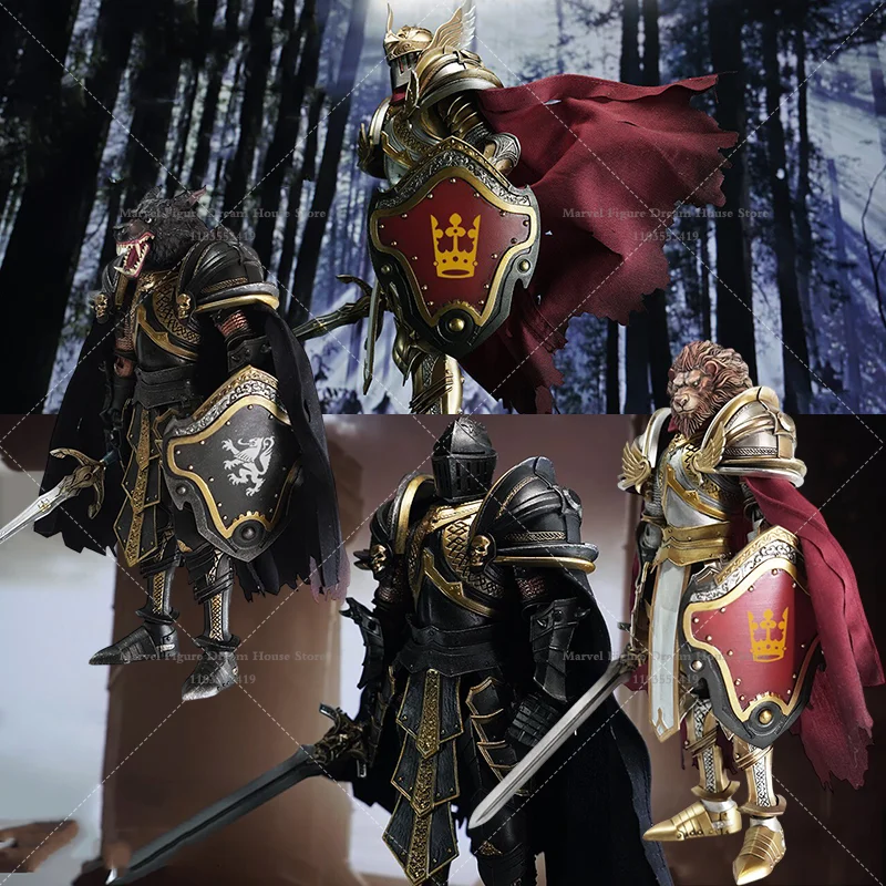 1/12 Scale Myths And Legends Knight 6-inch Full Set Action Figure Soldier COOMODEL ML001/ML002-Single Version ML003-Double Set