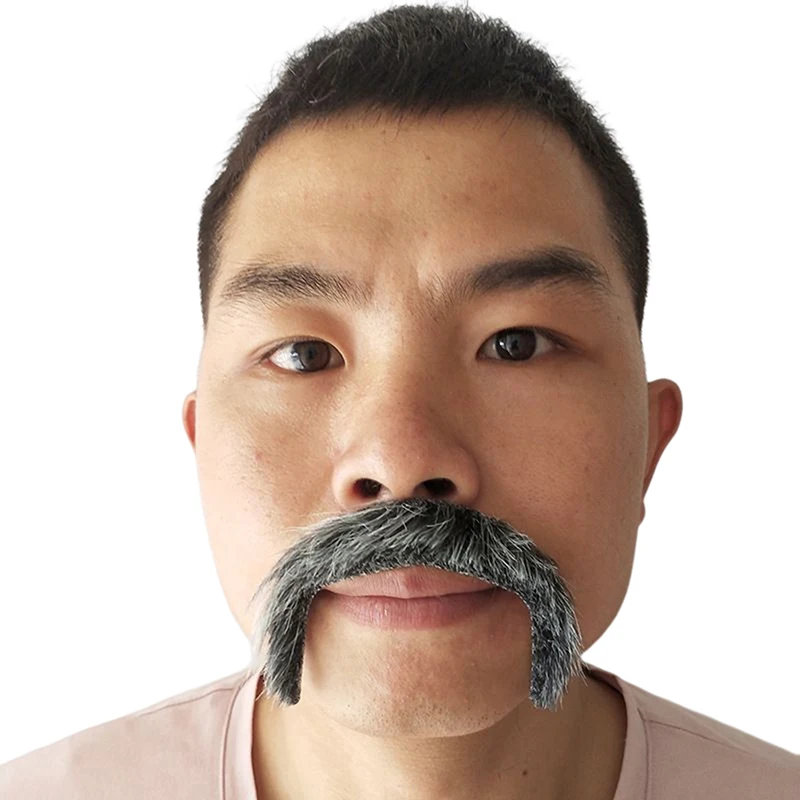 Funny Costume Pirate Party Mustache Cosplay Fake Moustache Fake Beard For Kids Adult Halloween Party Decoration