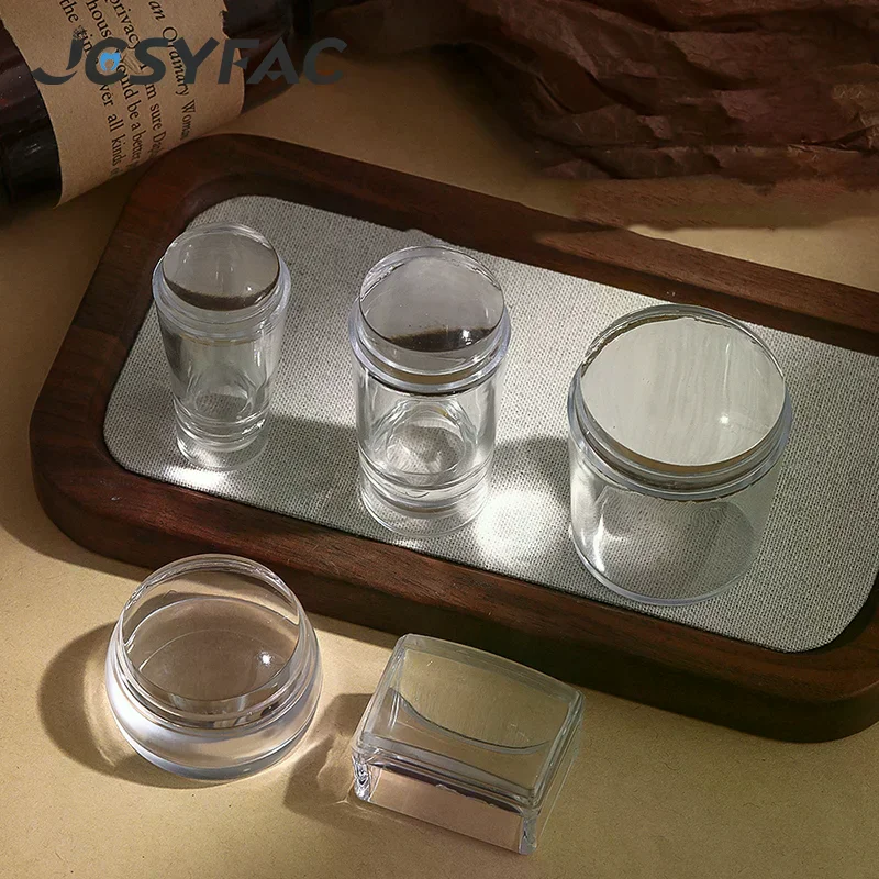 실리콘 투명 네일 아트 스탬핑 키트 프렌치 매니큐어 플레이트 스탬프 폴리쉬 스텐실 템플릿 씰 스탬퍼 스크래퍼