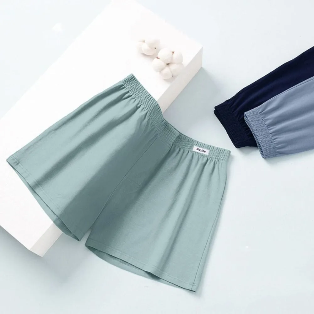 

Breathable Solid Color Men's Boxer Briefs Mid Waist Large Size Men Ice Silk Panties Lingerie Seamless Underwear for Man Gifts