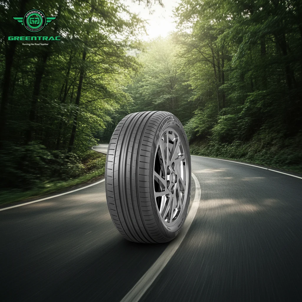 Neumático Radial para Automóvil Greentrac UHP 205-285/45R17, Neumático Sin Cámara para Viajes Familiares de Alta Velocidad, Nuevo Neumático para Automóvil de Pasajeros