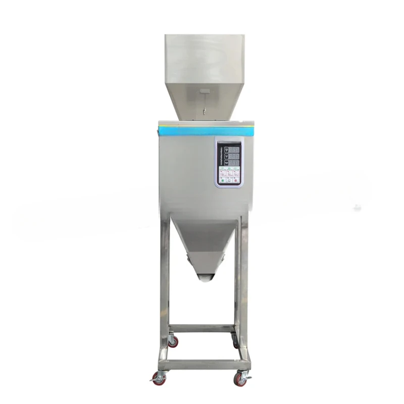 100-5000g FZ-5000 Powder Granule Particles Filling Weighing Pack Machine For Nut Specis Coffe Bean Sugar Candy Hardware Pet Food