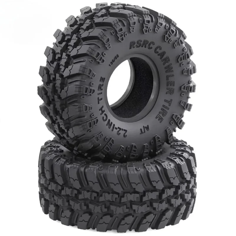 4 Stuks 2.2in Crawler Banden Oversized 136mm Rubberen Band voor 1/8 RC Auto Axiale Yikong YK4083 CROSSRC neushoorn Upgrade Onderdelen