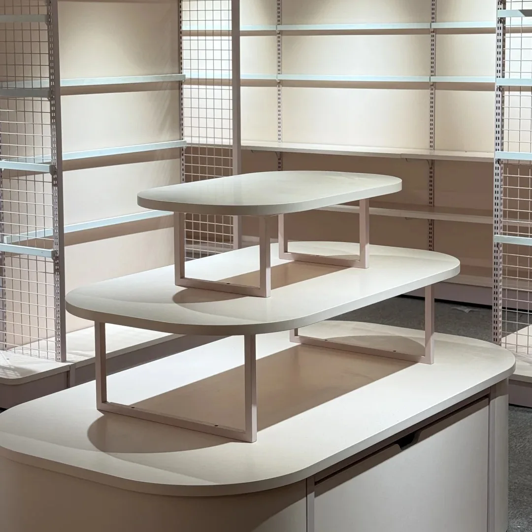 

Полка для витрины Nakajima, полка для супермаркета, полка для витрины косметики