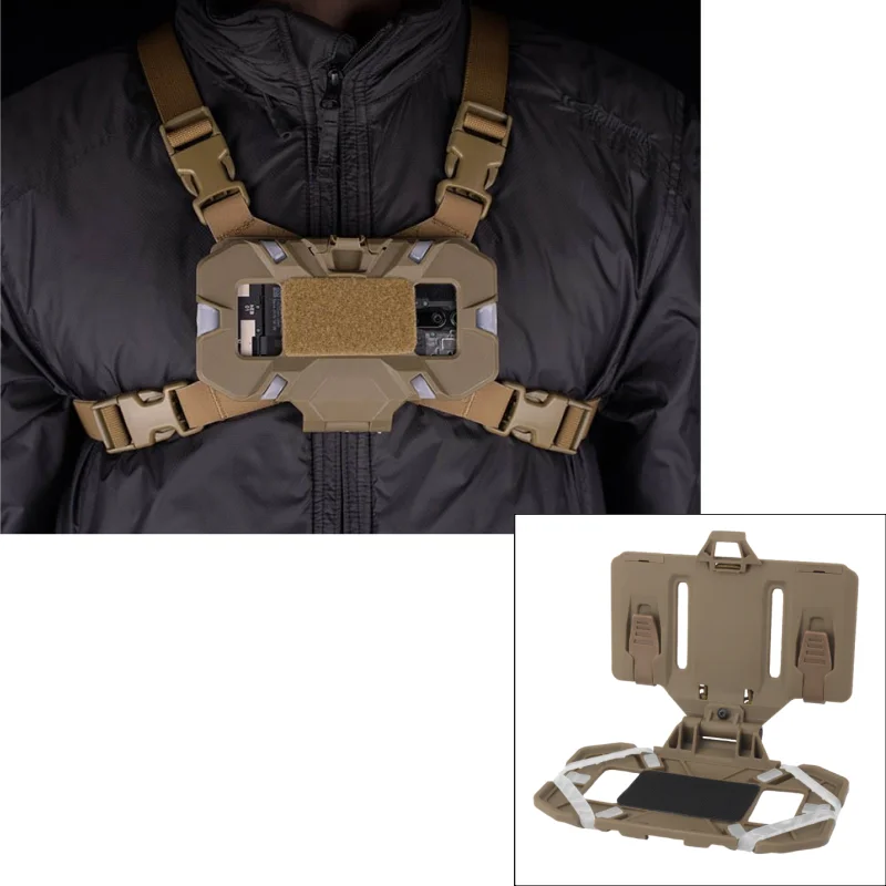 

Folded Navigation Board | Waterproof Map Case with GPS & Compass Holder | For Hunting Adventure Accessories