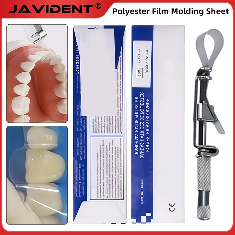 

Interdental Separators, 100-Count Pack, Polyester Film—Transparent Film Essential for Teeth Whitening and Dental Cleaning