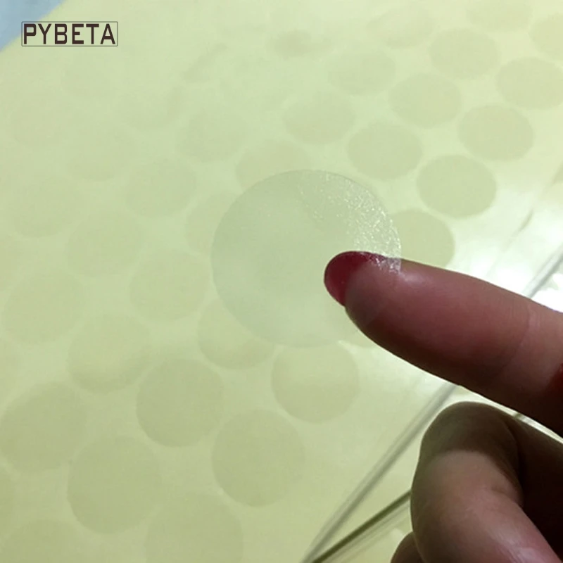 Dia.15/20/25/30/35mm  Round transparant PVC Clear Sticker Creative sticker DIY Baking packaging self-adhesive sealing sticker