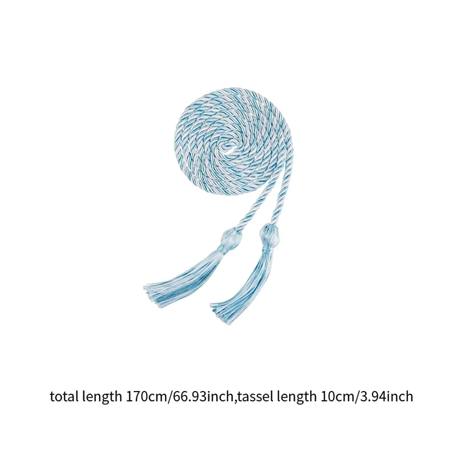 졸업 명예 끈, 이중 태슬 장식 목걸이, 학업 성취 학사 2025 졸업생용