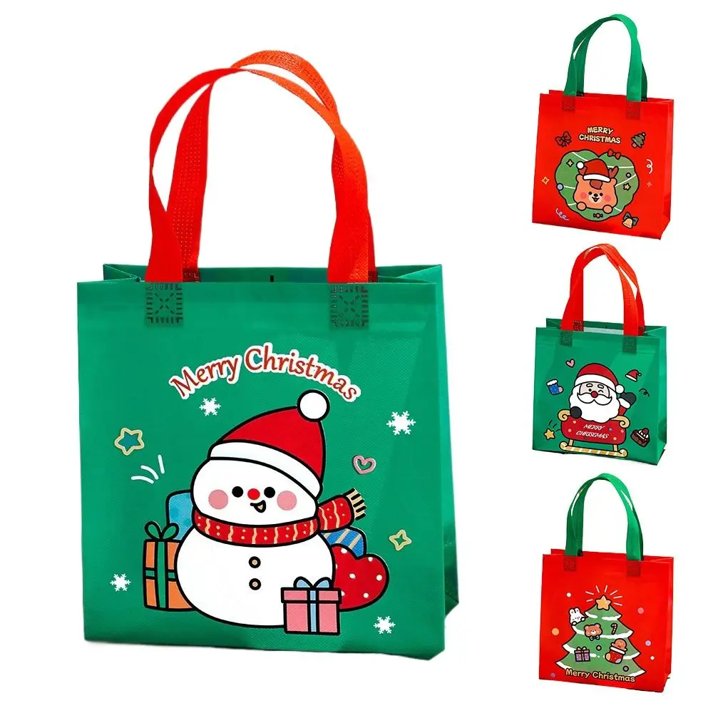 

Портативная сумка для хранения рождественских украшений, повседневная сумка с мультяшным рисунком, вместительная сумка через плечо