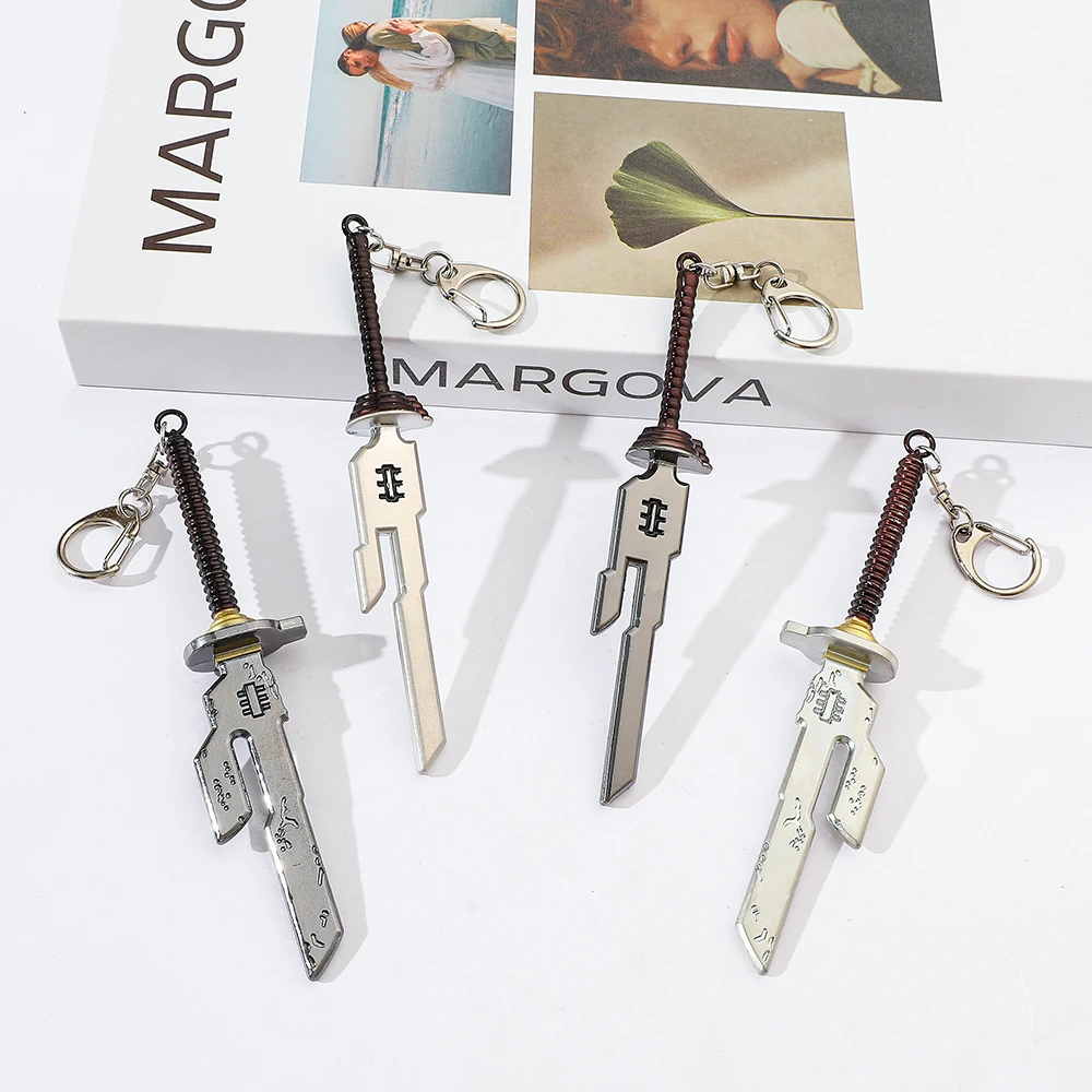 Anime Jujutsu Kaisen Keychain Nanami Kento Fushiguro Toji Model Pendant Keyring for Men Jewelry view 6