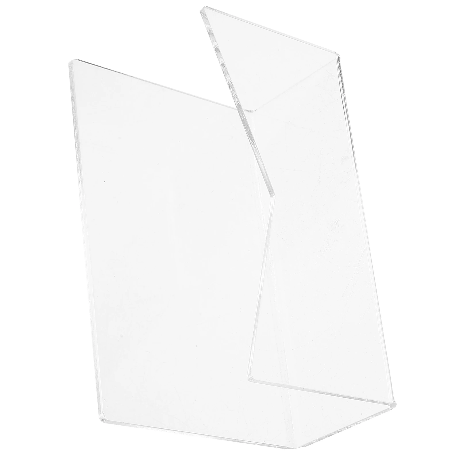 

Acrylic Mail Organizer Postcard Holder Envelope Letter Sorter Rack Desktop File Tray Storage Solution Counter Top Organizer