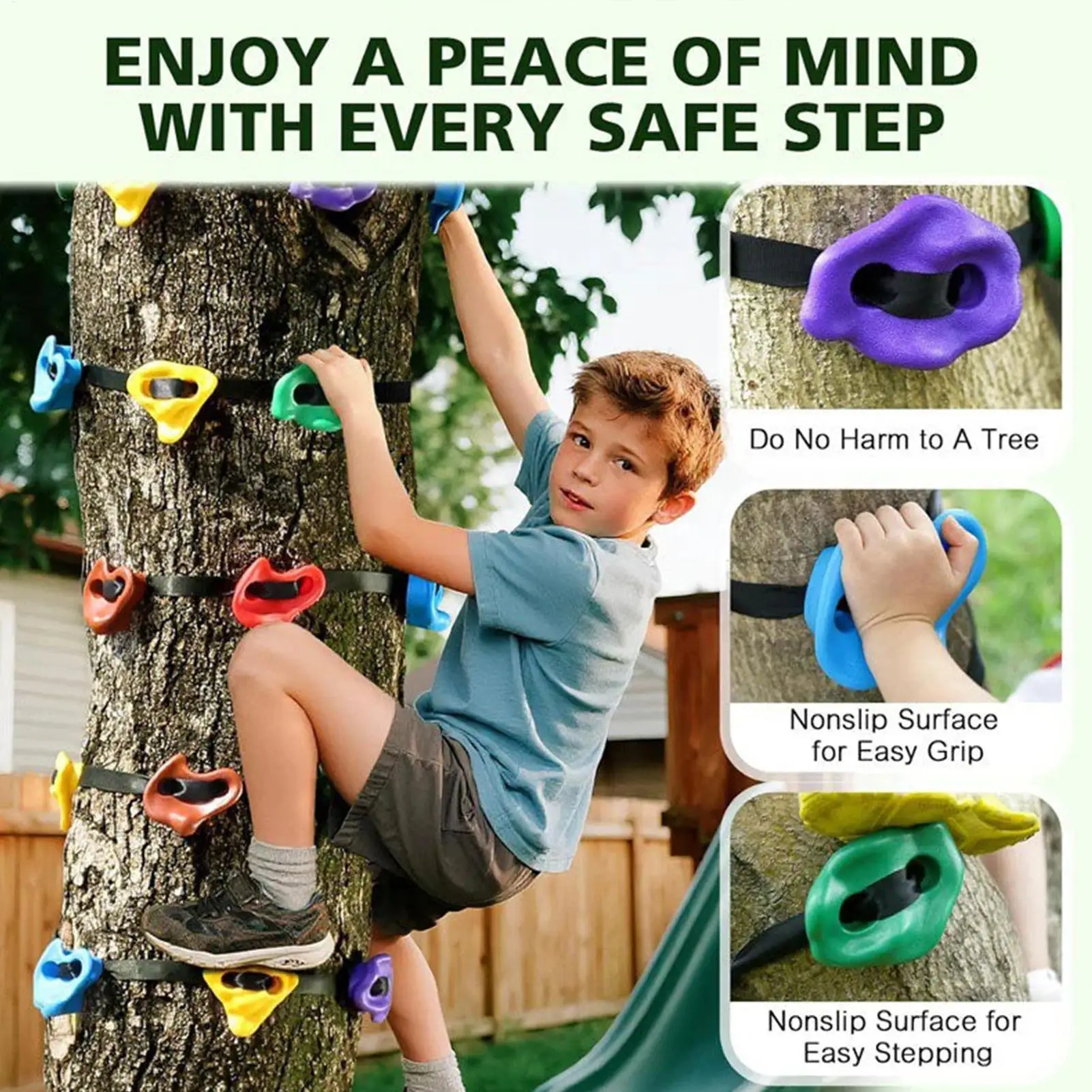 

Outdoor Play Equipment Adjustable Heavy Duty Obstacle Course Training Boys Girls Children Family Climber Backyard Adventure