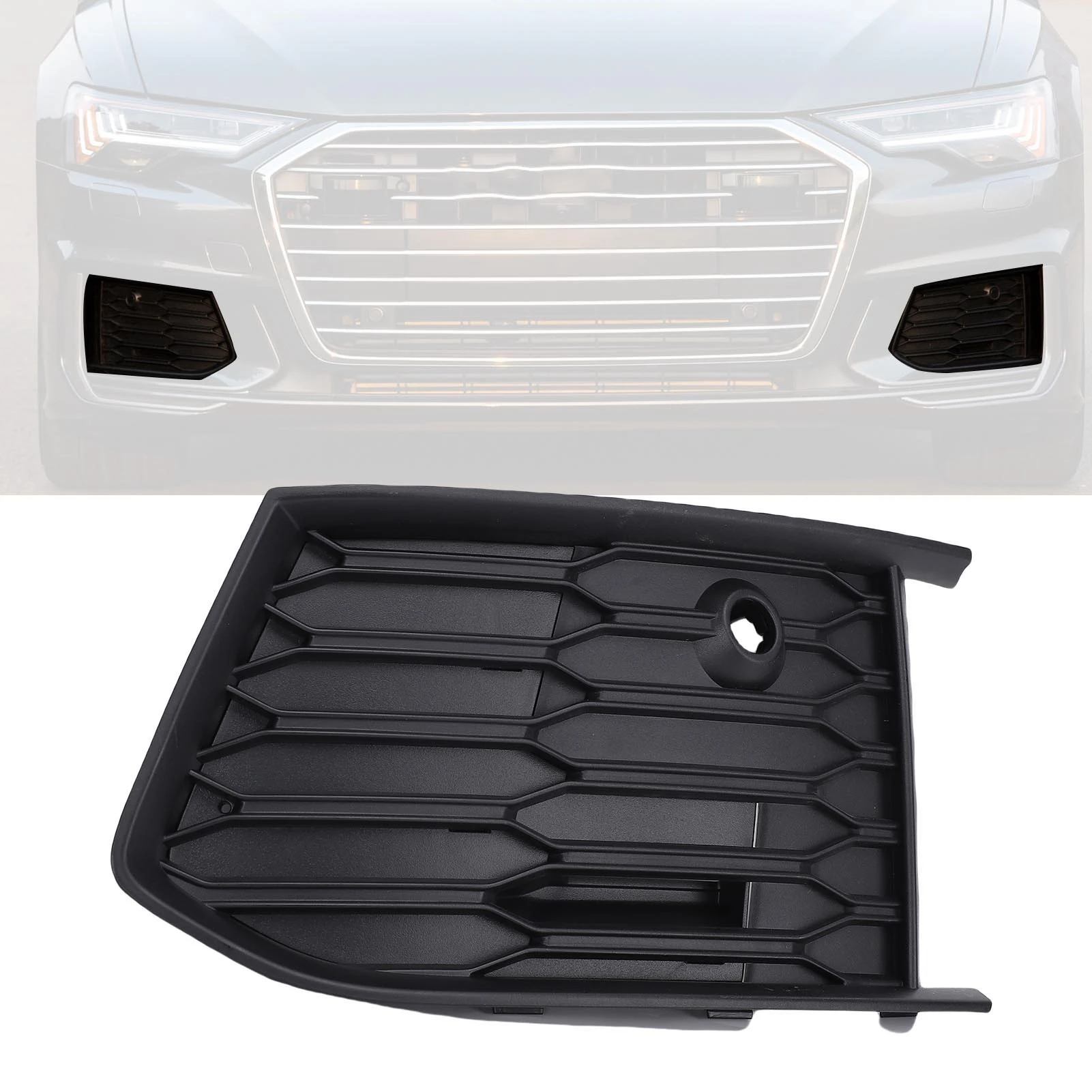 

2018-2025 Audi S-line C8 Front Fog Light Grille Cover – High-Strength Protective Bezel, Stylish Replacement