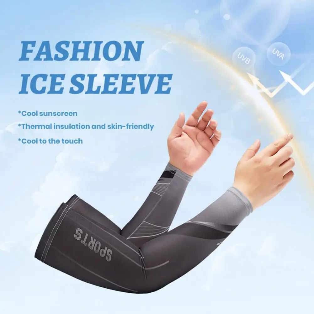 Fishing Arm Sleeves Arm Sleeves for Men Women Moisture-wicking Sun Protection Sleeves Breathable Outdoor Sports Arm Covers