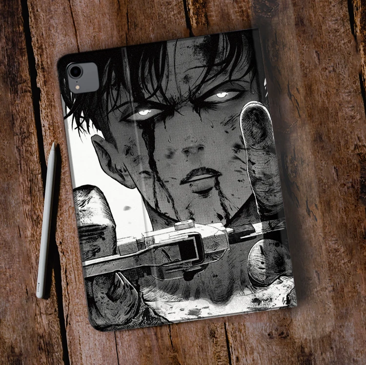 Attack on Titan Levi Ackerma Case For iPad 10.2 7th 8th Air 2 3 Mini1 2 3 5 Case Luxury Silicone For iPad Air 4 iPad Pro11 Case