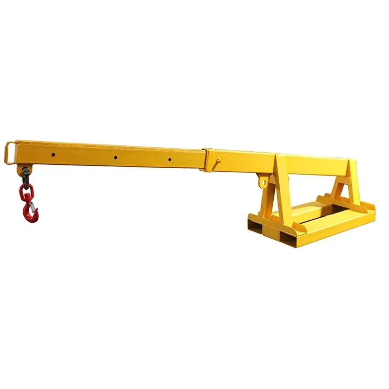 SANDE Sale Forklift Boom Extension Forklift Attachment for Unloading Stone Bundle From Container