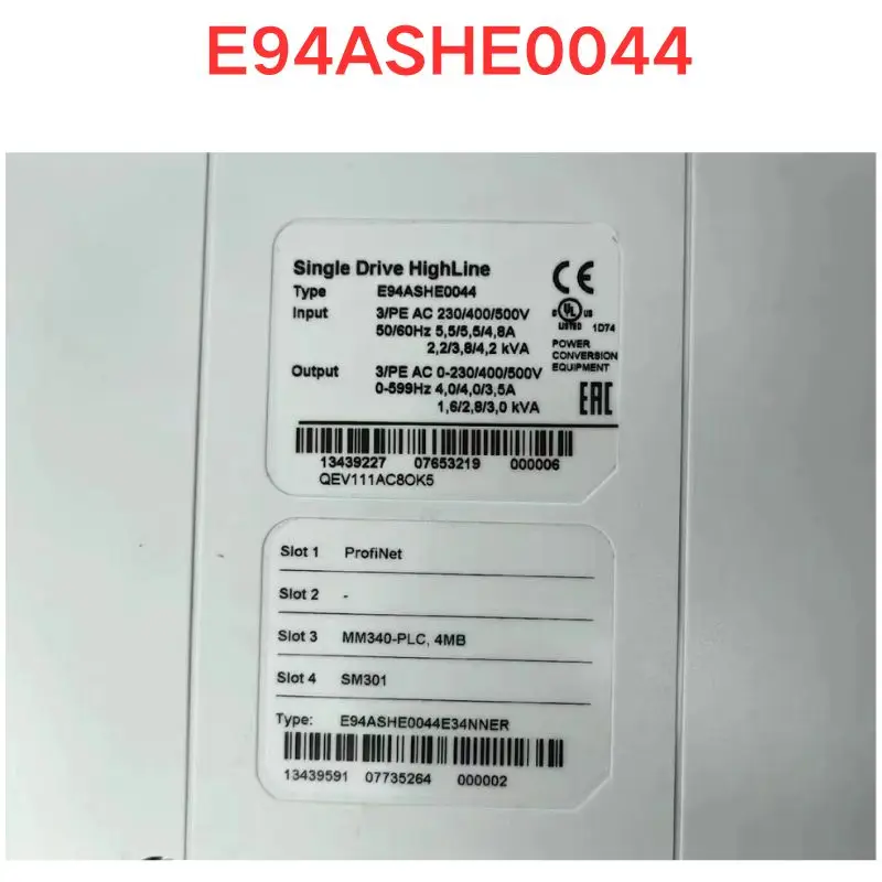 Used E94ASHE0044 drive Functional test OK Fast delivery