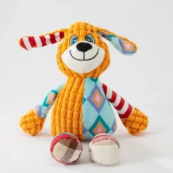 Juguete de peluche para mascotas, rompecabezas para perros y gatos, animales bonitos, resistente a mordeduras, interactivo, chirriante, limpieza de dientes de perro, juguete para masticar, suministros para mascotas