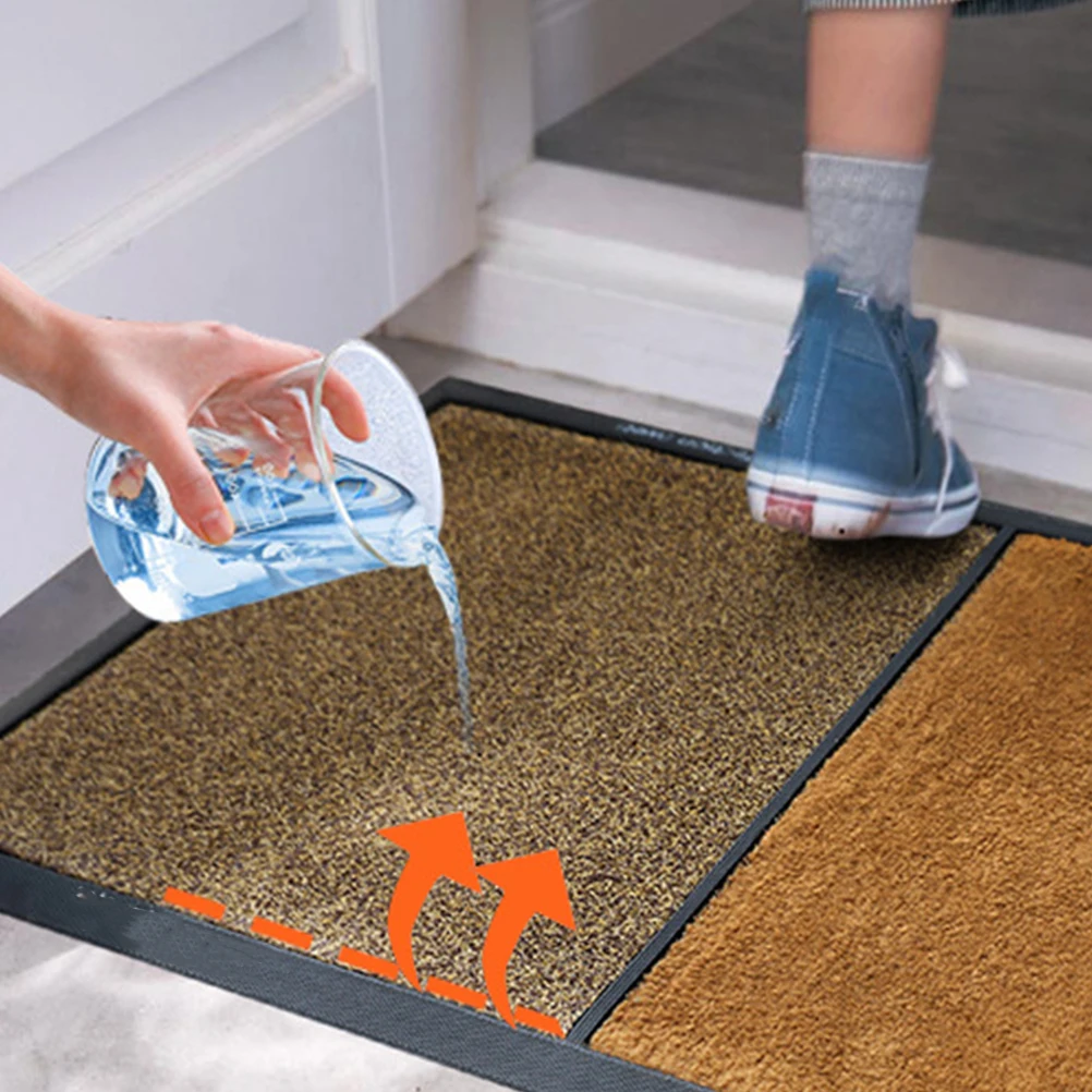 1pc Premium Disinfection Anti-Slip Floor Mat Skid-Proof Bath Door Ground Mat Non-Fading Breathable Easy Clean Wet Dry for Indoor
