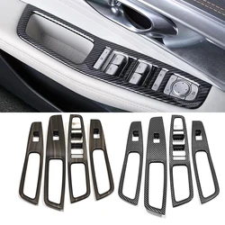 For Trumpchi GAC GS8 2022 2023 Inner Armrest Door Window Glass Lift Switch Button Panel Cover Car Styling Accessories