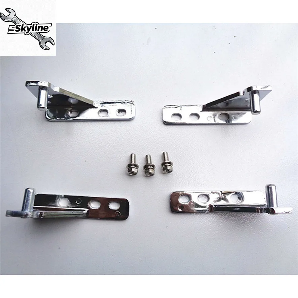 

4 шт., сменная дверная петля для холодильника и морозильной камеры, колесная база 3,5 см, коммерческие аксессуары для кухонного холодильника