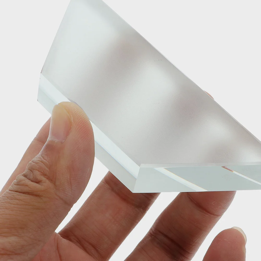 

3Pcs Optical Glass Lens Scientific Research Institute Teaching Aid Refractive Index Tool Optical Glass Lens Experiment Equipment