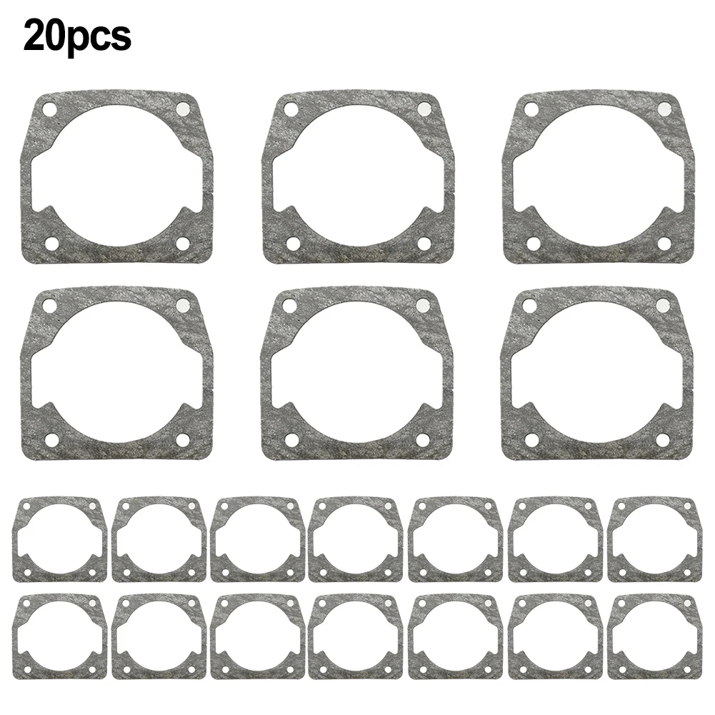 

20pcs Chainsaw Cylinder Gasket For 52/58/59/62cc Brush Cutter Grass Trimmer Garden Power Tool Accessories