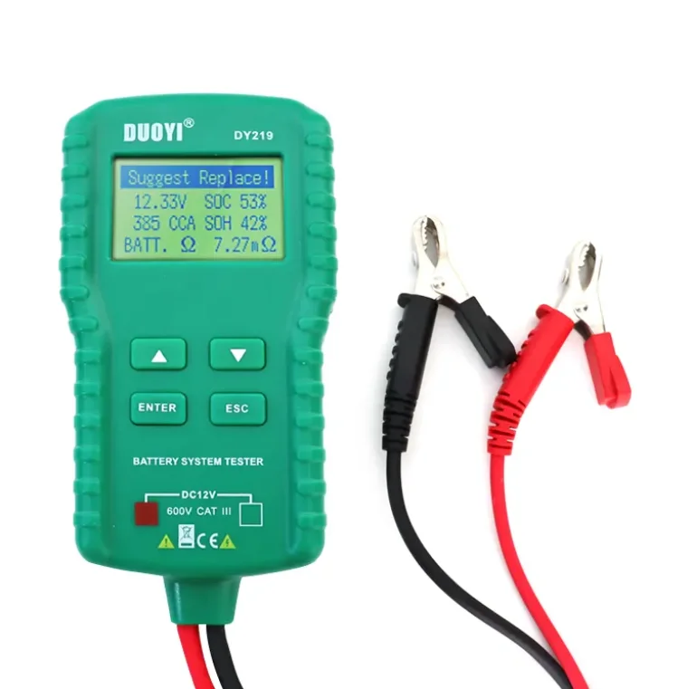 

DY219 Digital Battery Analyzer Automotive Fault Diagnostics Automotive Current And Voltage Detector