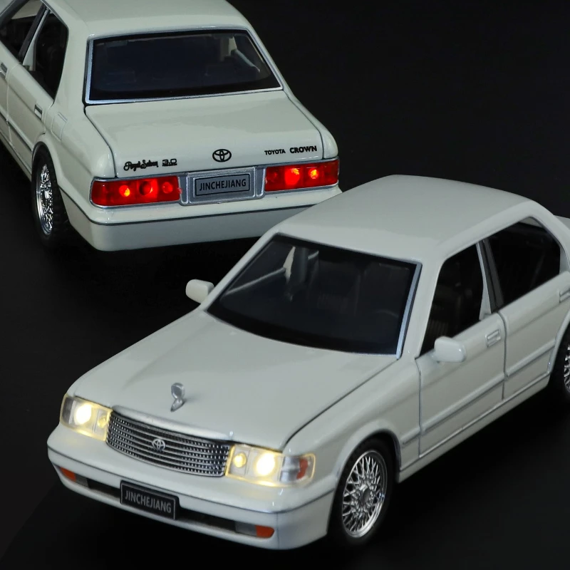 1:32 Crown Classic Car in lega pressofusa modello di auto sportiva giocattoli per bambini adulti tirare indietro veicoli macchinine