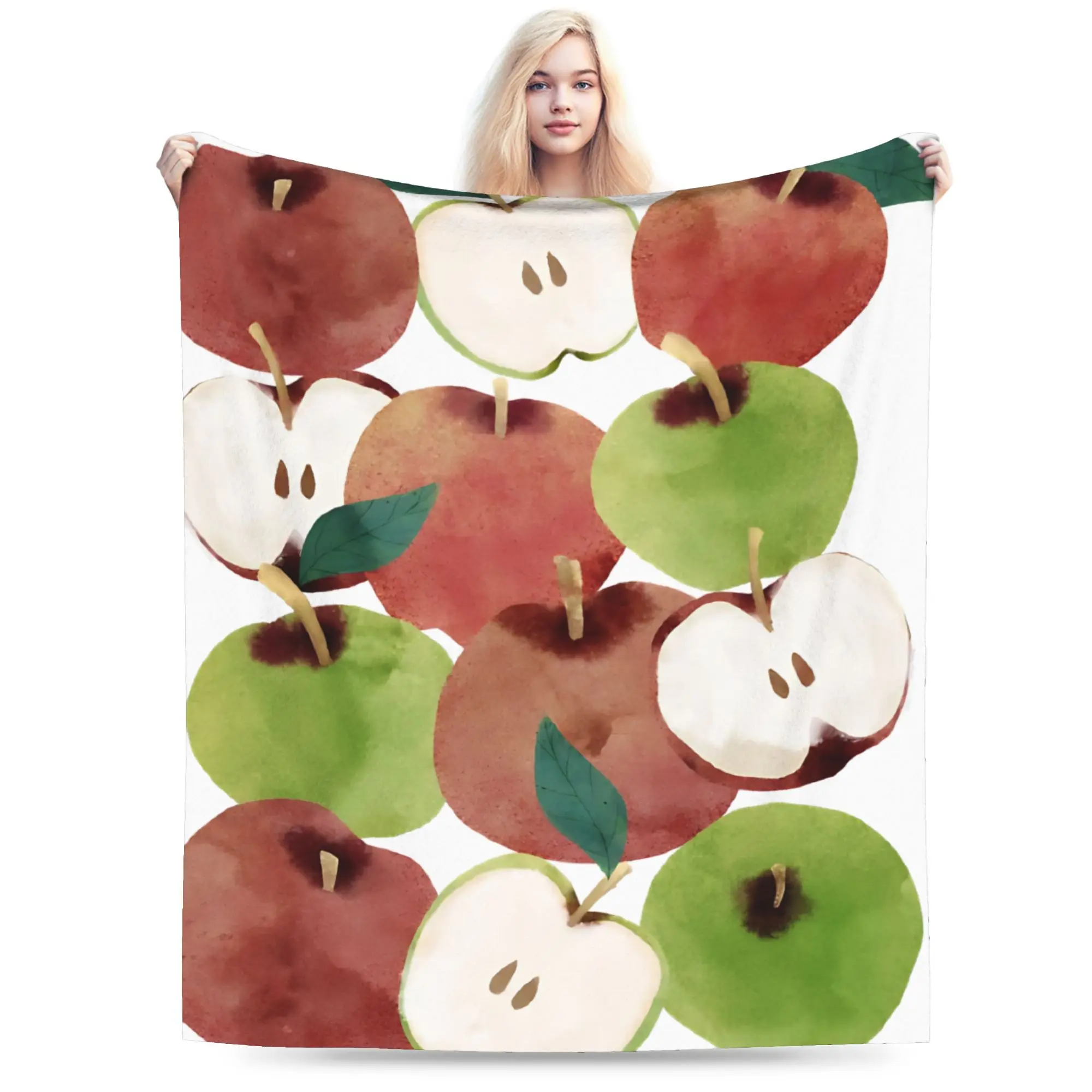 Tropical Fruits   Blanket Quality Soft  Throw Blanket Winter Boy Girl Living Room Funny Bedspread