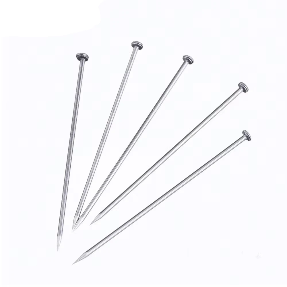 300Pcs/Box 35mm Stainless Steel Sewing Pins Dressmaker Straight Quilting Pins Fine Satin Head Pins Jewelry Making Sewing Tools