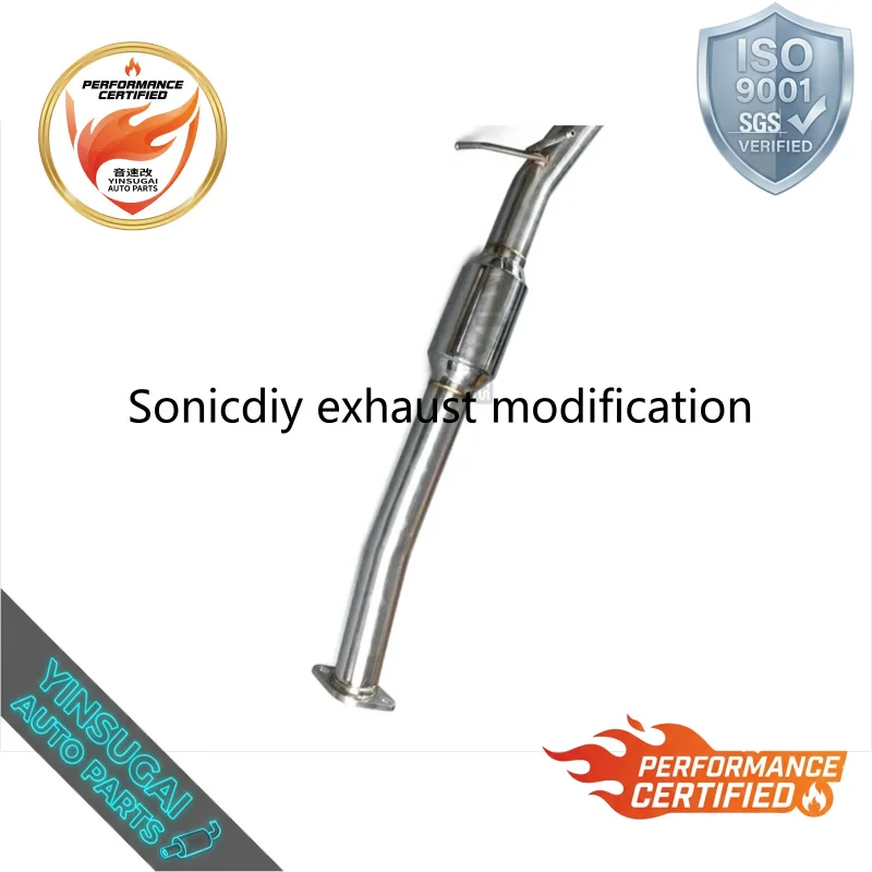 High Performance Stainless Exhaust Downpipe for Volvo V40CC V40 S60 2.0T 2012-2018 Racing Performance Power Enhancement Parts