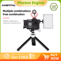 Mini Portable Handheld 1/4 Tabletop Tripod Stand for Gopro Zhiyun Smooth Q 4 Crane 2 Dji Alloy Gimbal Stabilizer Tripod Mount