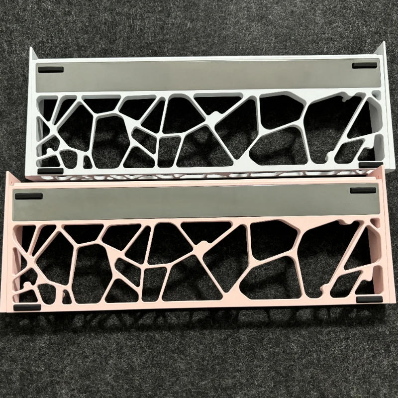 

68% раскладка механической клавиатуры, изготовленный на заказ алюминиевый чехол с ЧПУ в виде скелета для клавиатуры MELGEEK с украшением ремешка для клавиатуры