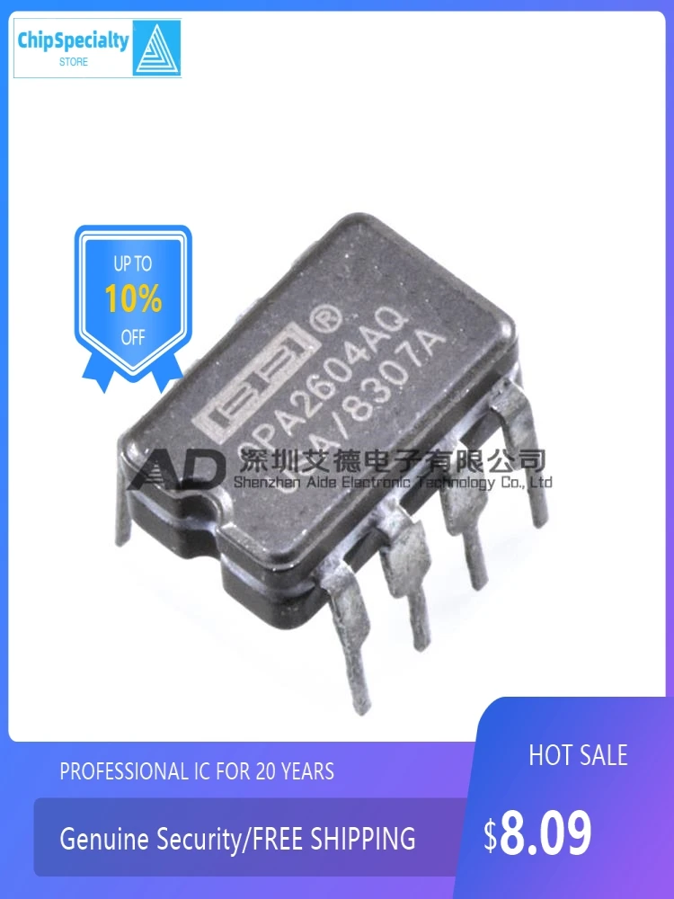 The original OPA2604AQ OPA2604 DIP-8 package ceramic seal dual-pass operational amplifier chip